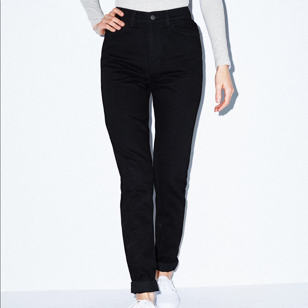 American Apparel High-Waist Jean MADE IN USA